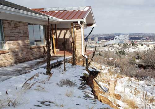 Iron Mountain Demolition Demo Colorado Springs Landslide House