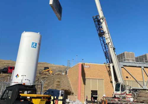 Iron Mountain Demolition Demo Colorado Springs Cooling Towers