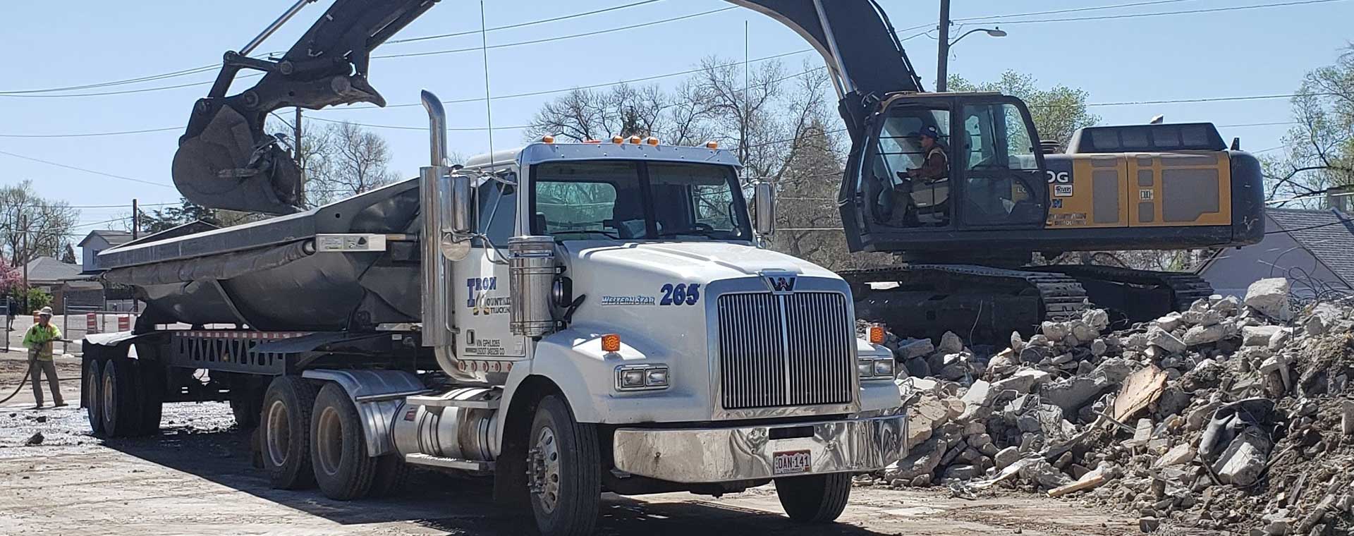 Iron Mountain Demolition Colorado Springs Trucking Demo Roll Offs